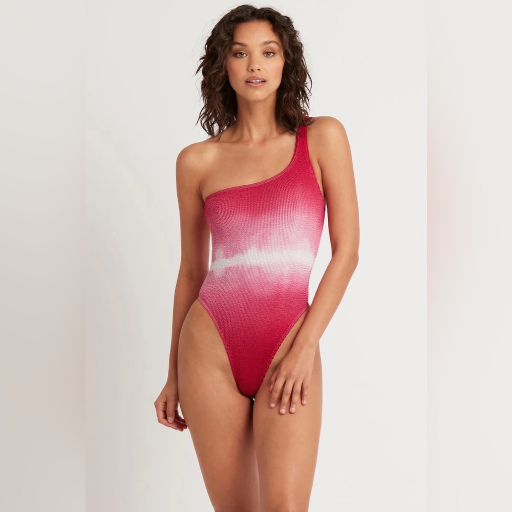 Bound by Bondeye Australia ruched crinkle fabric one size swimsuit